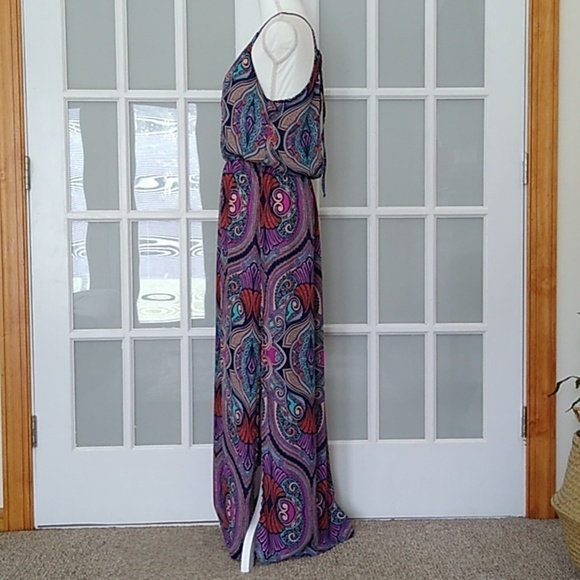Evereve Allison Joy Maui Paisley Maxi Dress - Picture 5 of 16